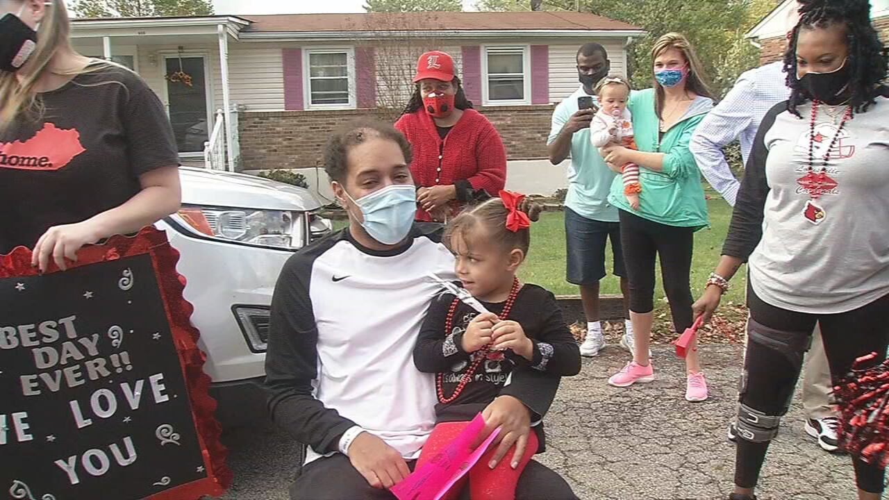 Demetrius Booker, returning home after 3-month battle with COVID-19 (Oct. 23, 2020)